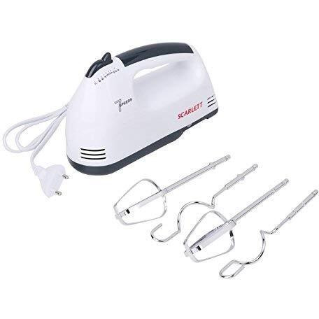 Palshiv 7 Speeds 260 Watt Hand Held Electric Egg Beater (Multicolour)
