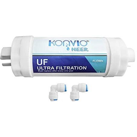 Konvio Neer 4" Inch Uf Membrane Filter For All Type Of Ro Water Purifier And Filter ((Ultrafiltration Cartridge))
