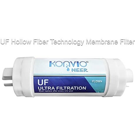 Konvio Neer 4" Inch Uf Membrane Filter For All Type Of Ro Water Purifier And Filter ((Ultrafiltration Cartridge))