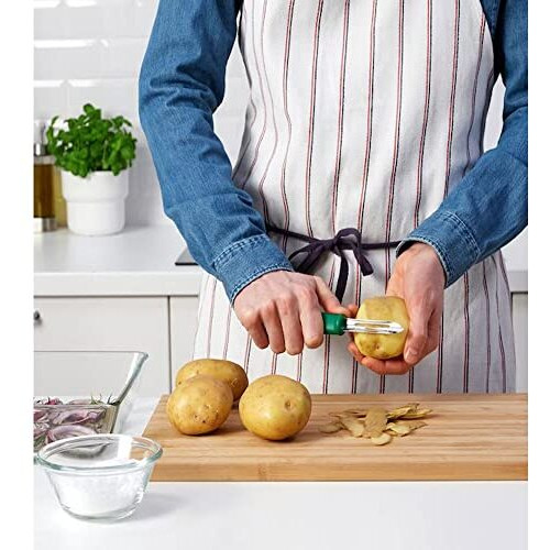 Ikea Uppfylld For Peeling Long Root Vegetables Like Carrots Or Parsnips ,Potatoes, Cucumber And Squash Bright Green