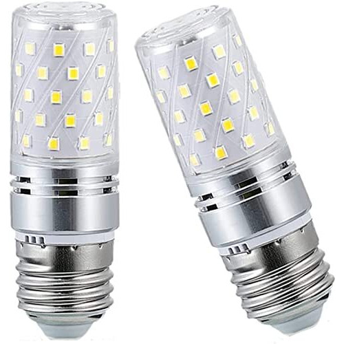 Groeien Tricolor Corn Led Light 12W Filament Bulb With 420 Lumen (Warm White, Cool White And Natural White, Pack Of 2, E27)