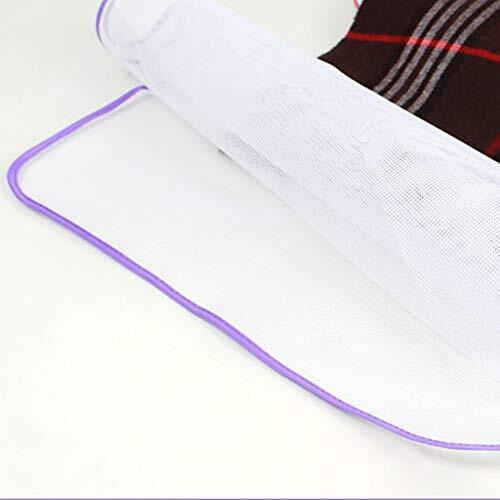 Swab Ironing Mesh Cloth Guard Protective Press Mesh Mat For Clothes Iron, 40 Cm X 60 Cm, Multicolour Fabric