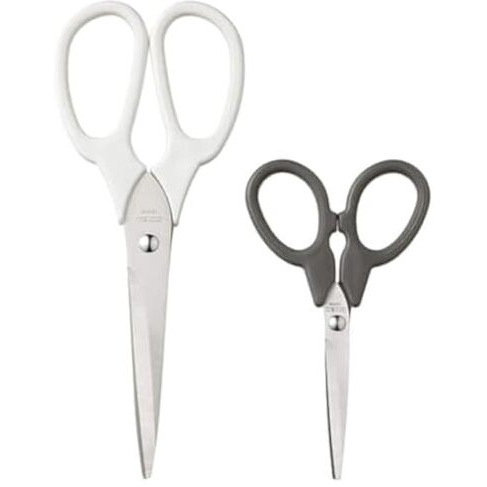 Ikea Variera Scissors, Set Of 2, Black And Silver
