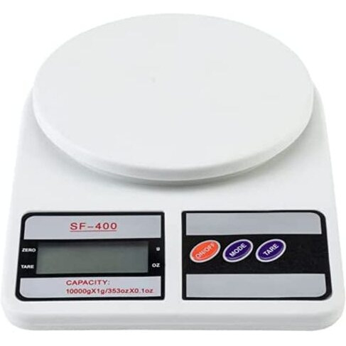 Ionix Weighing Machine For Food | Capacity 10Kg | Weight Machine For Kitchen, Weighing Scale, Kitchen Scale For Home, Shop & Personal Weight Measurement With Lcd Display