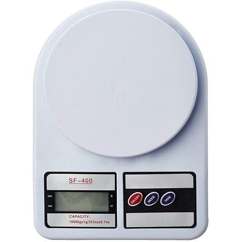 Ionix Weighing Machine For Food | Capacity 10Kg | Weight Machine For Kitchen, Weighing Scale, Kitchen Scale For Home, Shop & Personal Weight Measurement With Lcd Display