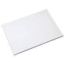 Eclet A3 Size 300 Gsm 20 Sheet Smooth Finish Ivory Drawing Paper Sheets, White, 16.5 Inch X 11.75 Inch, Combo Pack Of 20 Sheets