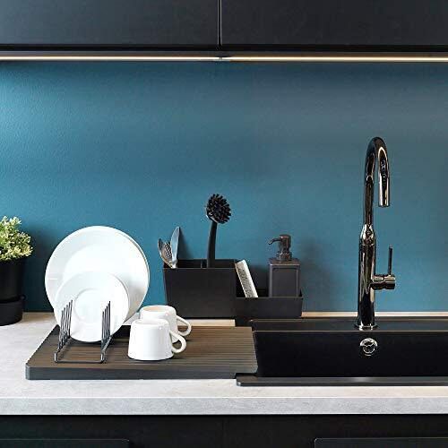 Ikea Soap Dispenser For Bathroom, Kitchen Sink, Black, 450 Ml (15 Oz). Rinnig(Polyethylene Plastic)