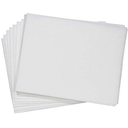 Wiping Solution Washable And Reusable 25 Roti Wraps Per Pack - Set Of 2 Packs (White, Total 50 Wraps)