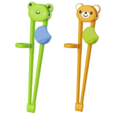 Aston Andia 2Pcs Training Chopsticks For Kids For Beginners Adults,Animal Style Learning Chopsticks For Beginners