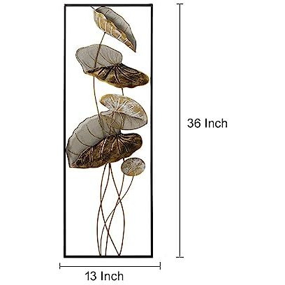 Dsh Crafting Your Curiosity Metal Wall Deco Multi Color Wall Hanging Wall Arts For Home Hotel Office Living Room Bedroom Decoration. (Iwart-05)