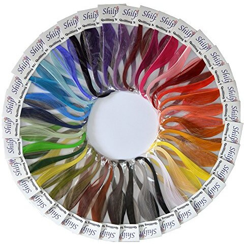 Shilpi Quilling Paper 1750 Strips Set - 3Mm, 35 Colors, 35 Packs