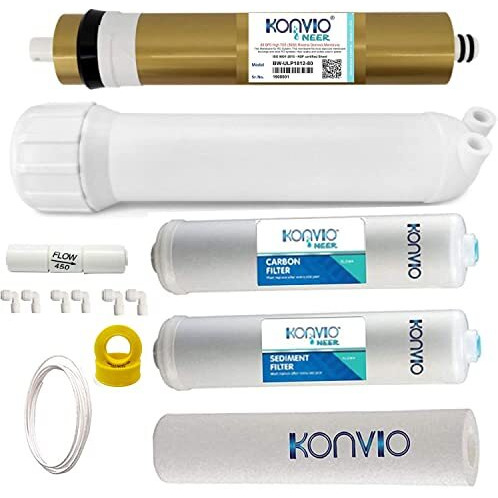 Konvio Neer Water Purifier Maintenance Service Kit For All Ro Water Purifier Ro, Yearly, 20 Liter/ Hour Assorted Color