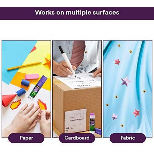 3M Scotch Purple Glue Stick - Pack Of 4