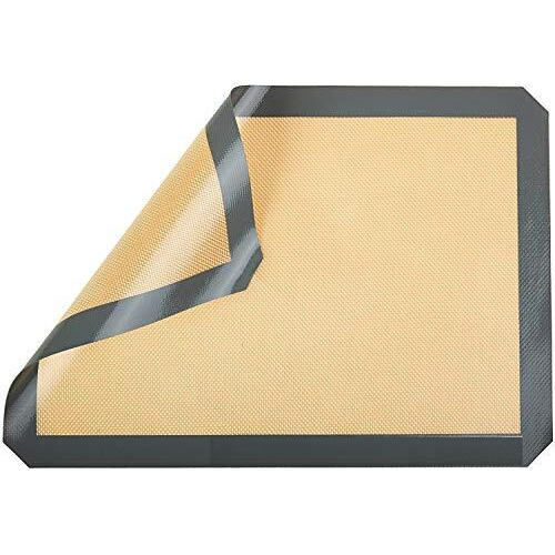 Zollyss Non-Stick Silicone Baking Mat Pad 42 * 29.5Cm Baking Sheet Pack Of 2 (White)