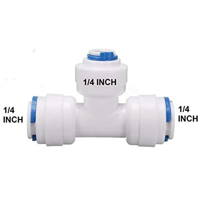 Konvio Neer Manual Tds Adjuster For All Ro Uv Uf Water Filter With 2 Tee Connectors And 2 Meter Pipe (White)