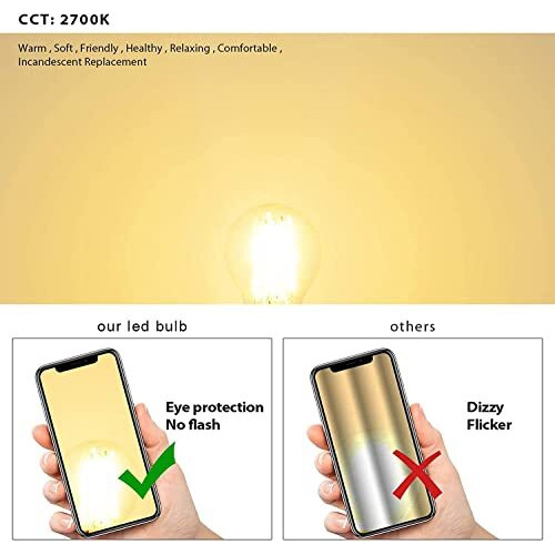 Citra 4 Watt Led Filament Light Bulb G45 B22 Base Dimmable - Pack Of 2 (Warm White)