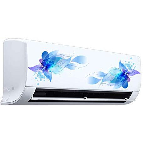 Decopix 'Ac Sticker Fridge Sticker Wall Sticker Split Ac Stickers Air Conditioner Sticker - Standard Size (Fit For All Models/Sizes/Brands) (Vinyl, Multicolor)' - Sm6007