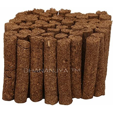 Dhananjya Organic Cow Dung Chandan Dhoop Batti Natural Sandalwood Incense Sticks For Daily Pooja/Havan/Meditation/Relaxing/ 60 Piece With Stand (Pack Of 1)