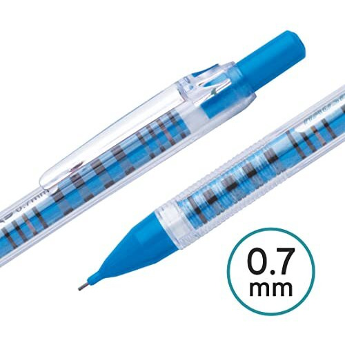Hauser Checkers 0.7 Mm Mechanical Pencil Box Pack|German Technology,Continuous Writing Sliding Sleeve|Specially Designed Grip For Comfortable Writing|Pack Of 10,Multicolor