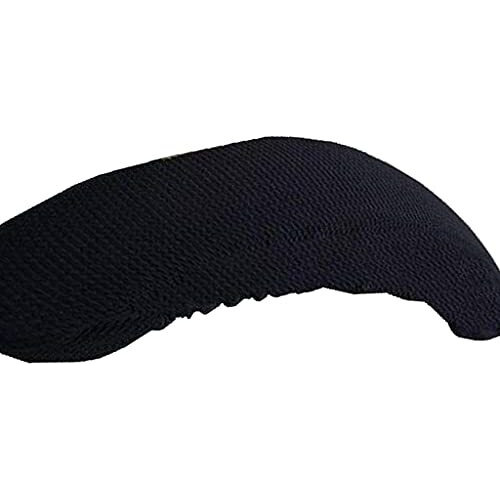 Kawn 1 Pair Stretch Chair Armrest Covers Desk Chair Arm Slip-Cover Black ,Polyester