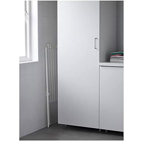 Ikea Indoor/Outdoor Space Saving Clothes Drying Rack (79X40X82 Cm)(Stainless Steel, White)