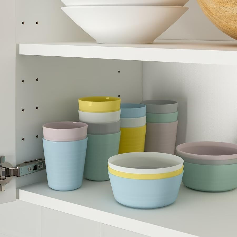 Ikea Kalas Mug, Mixed Colours