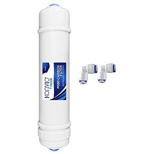 Konvio Neer Post Carbon Filter With 2 Piece Connectors For All Ro Water Purifier.