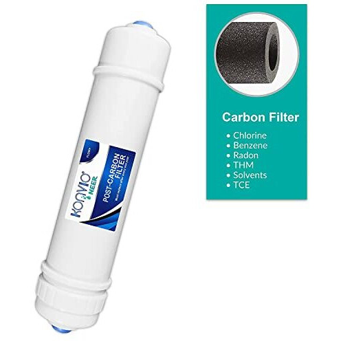 Konvio Neer Post Carbon Filter With 2 Piece Connectors For All Ro Water Purifier.