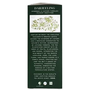 Makaibari Darjeeling Green Tea | 500Gm Monocartoon | Antioxidant-Rich | Usda Certified Organic | Immunity Booster | Premium Green Tea | Handpicked | 100% Natural Loose Leaf