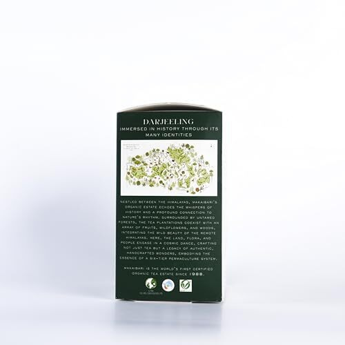 Makaibari Darjeeling Green Tea | 250Gm Monocartoon | Antioxidant-Rich | Usda Certified Organic | Immunity Booster | Premium Green Tea | Handpicked | 100% Natural Loose Leaf