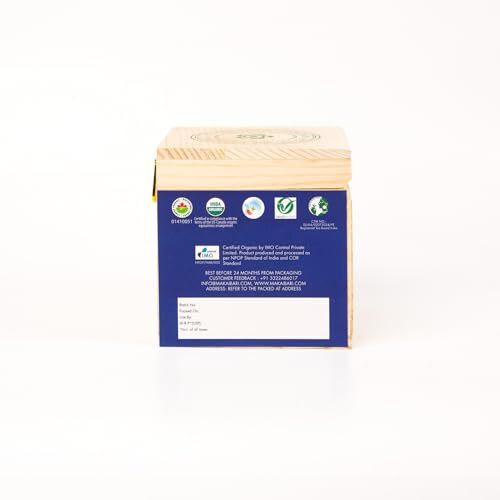 Makaibari Darjeeling Roasted Tea | 100Gm Loose Leaf | Chestlets Box | Usda Certified Organic | 100% Pure Darjeeling Long Leaf | Black Tea | Rich Taste & Flavour | Premium Black Loose Leaves
