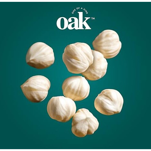 Oak - One Of A Kind Premium Turkish Hazelnut Nuts 100Gm|Raw, Unsalted|Crunchy And Whole|Exotic Hazelnut 100Gm Dry Fruit|Resealable Ziplock Pack|Healthy Snacks For Adults & Kids