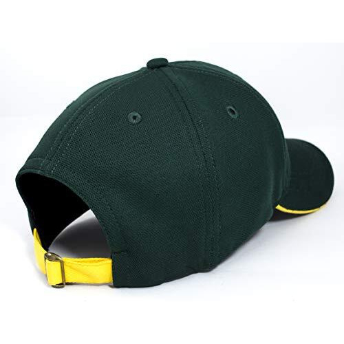 Coreteq Cotton Unisex Performesh Rapid Cool Baseball Cap 3D Embroidery With Adjustable Strap (Pack Of 1, Racing Green, Free Size)