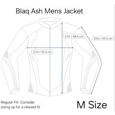 Blaq Ash Men's Faux Leather Hooded Motorcycle Jacket, Zip-Up, With Pockets Removable Hood (Medium, Black)