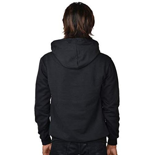 Baghadbillo Unisex Cotton Regular Hooded Neck Hoodie (B-W-Naruto Hood Black-42_Black_Large)