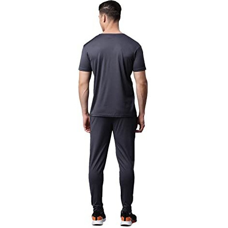 Mack Jonney Dryfit Solid Lycra Multicolor Tracksuit Co-Ord Sets For Men (Pack Of 2)-Dryfit_T_D10_Gry_Olv_04-Xxl