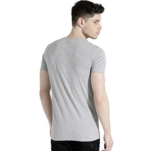 Adro Men's Regular Fit T-Shirt (Rnr-M-Usa-Gr_Grey_Xl)