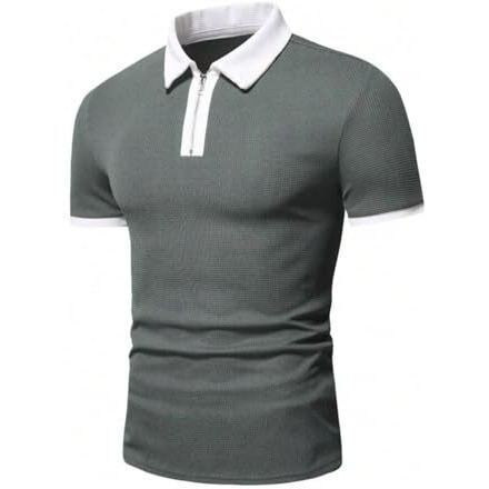 Greciilooks Men's Regular Fit T-Shirt (Gl-Mt-1202_Grey