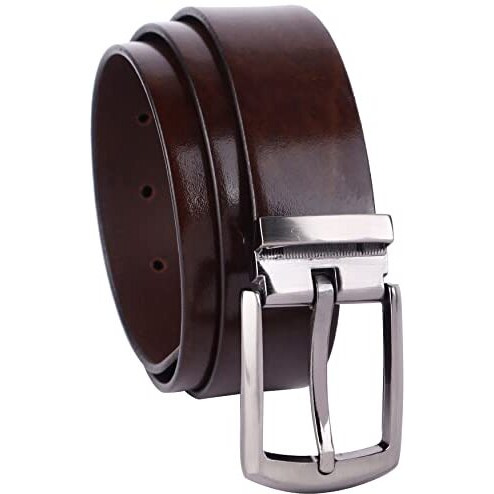 Hammonds Flycatcher Brown Leather Belt - Elevate Your Style With This Original, Branded, Formal/Casual Belt For Men With Free Size Up To 46 Inches - For Any Occasion