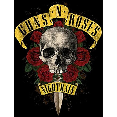 Quote Marshals Guns N Roses_03 Printed Round Neck Black T-Shirt For Men's Size-Xl