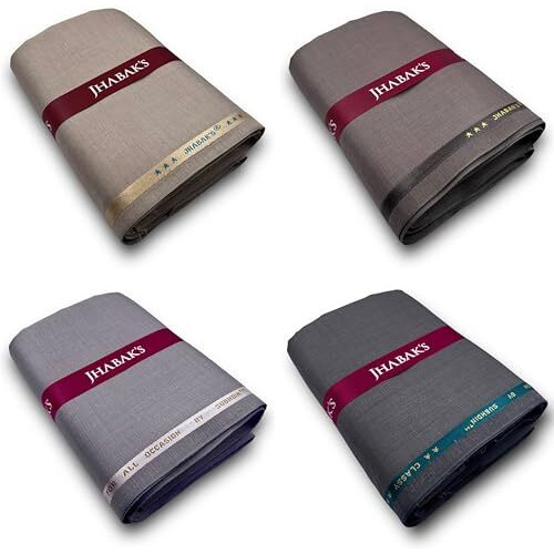 Jhabak's Unstitched Trouser Fabric For Men's - 1.30 Meter