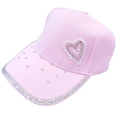 Trubliz Caps For Women Pink Cotton - Trendy And Stylish Adjustable Hat For Activities And Sports - Women's Party Cap, Designer - Free Size