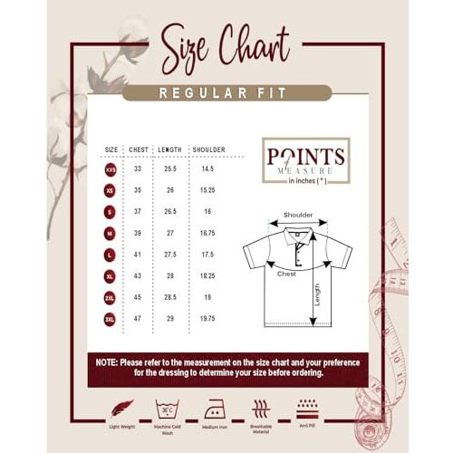 Noble Monk Men's Regular Fit Pure Cotton Polo T Shirt |Half Sleeves |Collar Tshirts | Casual T-Shirt For Men