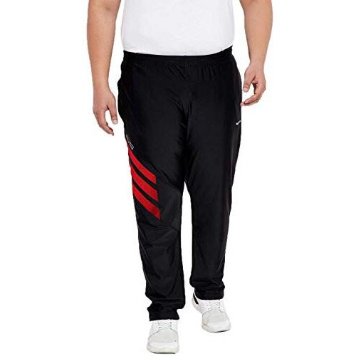 Bigbanana Men's Regular Fit Trackpants (Lami,Black,6Xl)