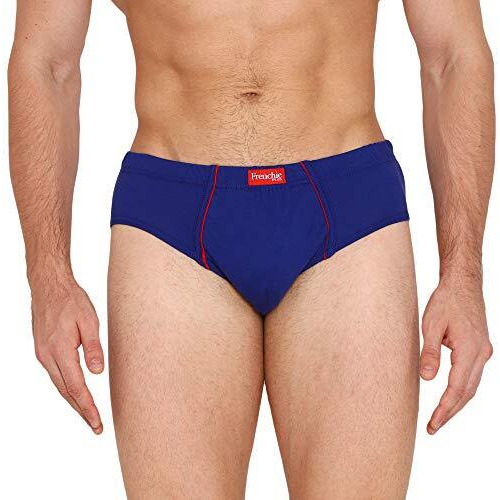 Vip Frenchie Plus Men's Cotton Brief Pack Of 12 (Assorted, 100)