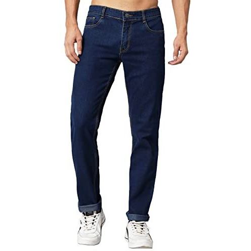 Studio Nexx Men's Regular Fit Jeans Dark Blue