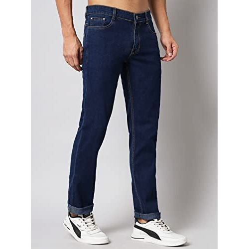 Studio Nexx Men's Regular Fit Jeans Dark Blue