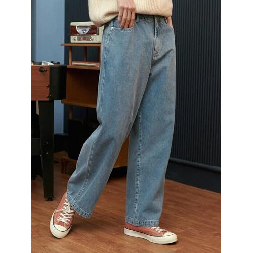 Kotty Men's Regular Mid Rise Light Blue Jeans