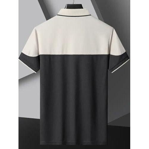 Jvx Men Tshirt || Tshirt For Men || Polo T Shirt || T-Shirt (Mrt-221) (In, Alpha, L, Black)