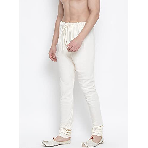 Vastramay Vm Mens Cotton Blend Cream Pyjama - Stylish Lounge Wear For Relaxation And Sleep | Regular Premium Cotton, Elastic Waist, And Classic Design For Ultimate Comfort_Vasmplbcr_42